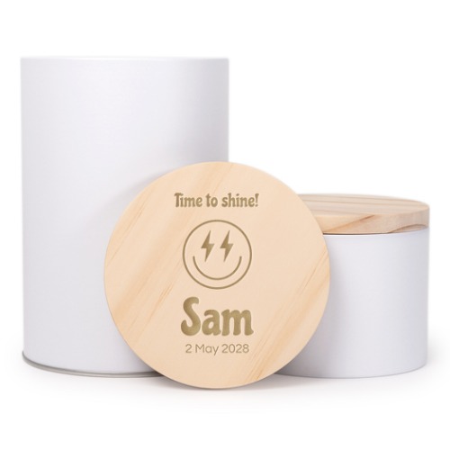 Lightning Smiley - Text only