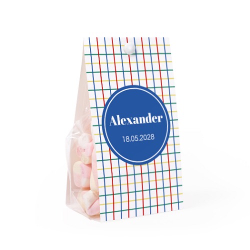 Colorful Grid - Text Only