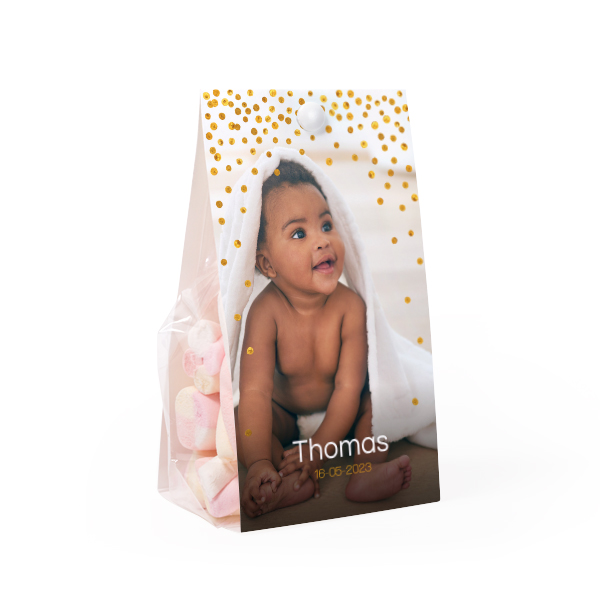 Set Geschenktüten mit Klammern - 24 Stk.