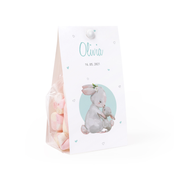 Family Bunny - Text Only