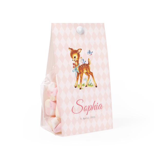 Retro Bambi - Text Only