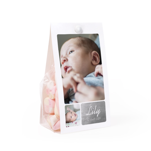 Set Geschenktüten mit Klammern - 24 Stk.