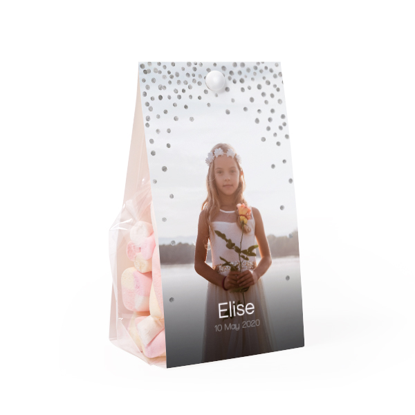 Candy bag with photo-wrapping - set of 24