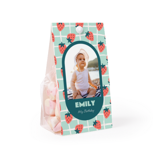Candy bag with photo-wrapping - set of 24