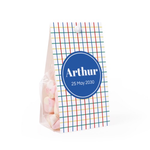 Colorful Grid - Text Only