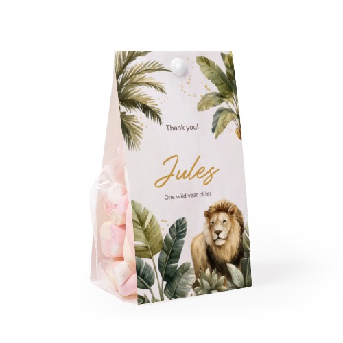 Golden Jungle Party - Text Only