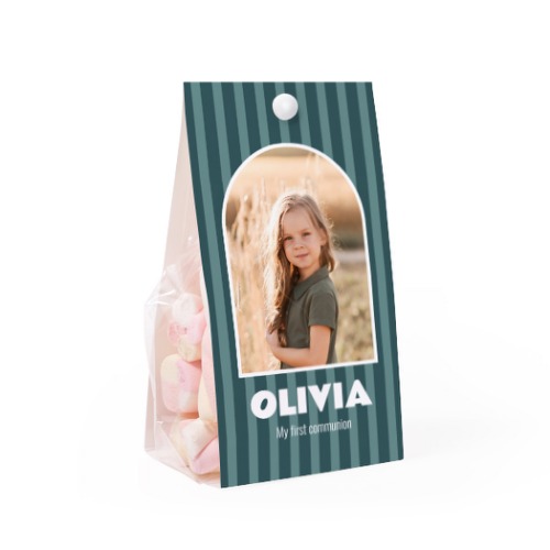 Candy bag with photo-wrapping - set of 24