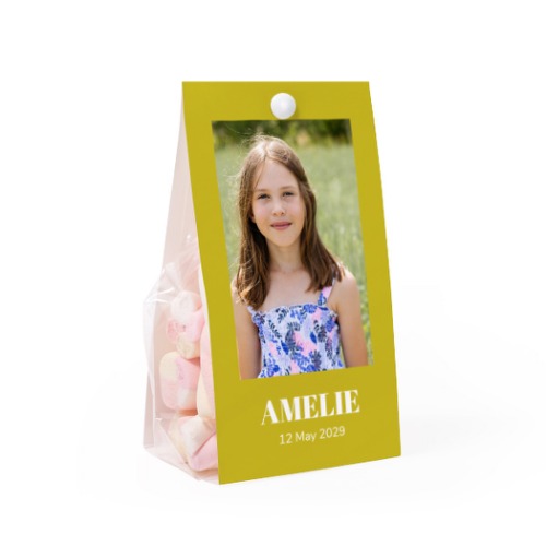 Candy bag with photo-wrapping - set of 24