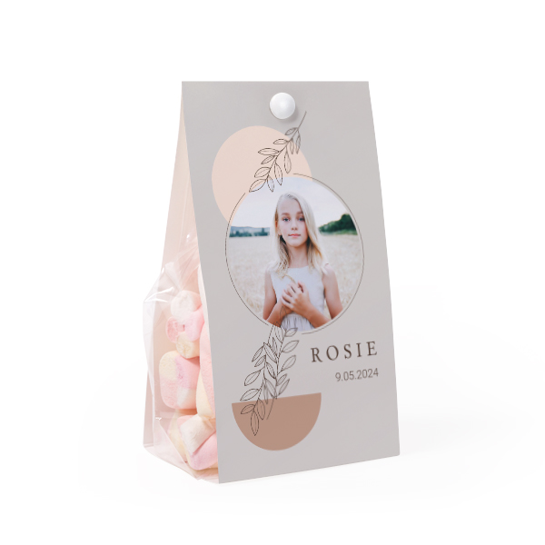 Candy bag with photo-wrapping - set of 24