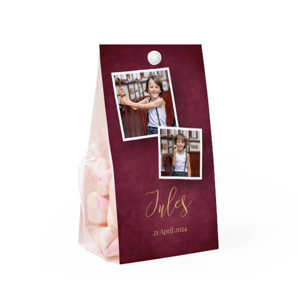 Set Geschenktüten mit Klammern - 24 Stk.