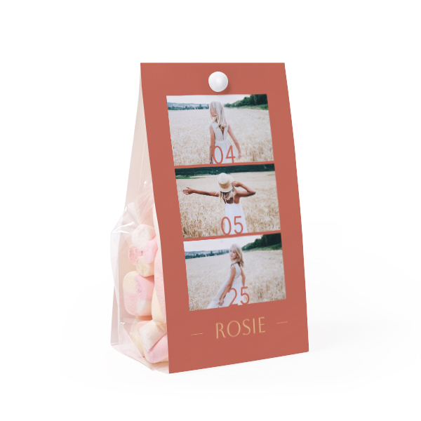 Candy bag with photo-wrapping - set of 24