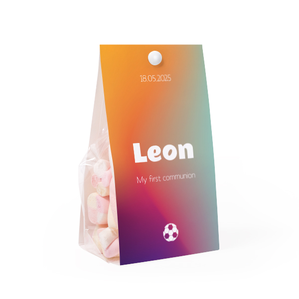 Colour Block Football - Text Only Colour Block Football - Text Only