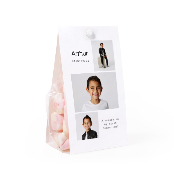 Candy bag with photo-wrapping - set of 24 Candy bag with photo-wrapping - set of 24