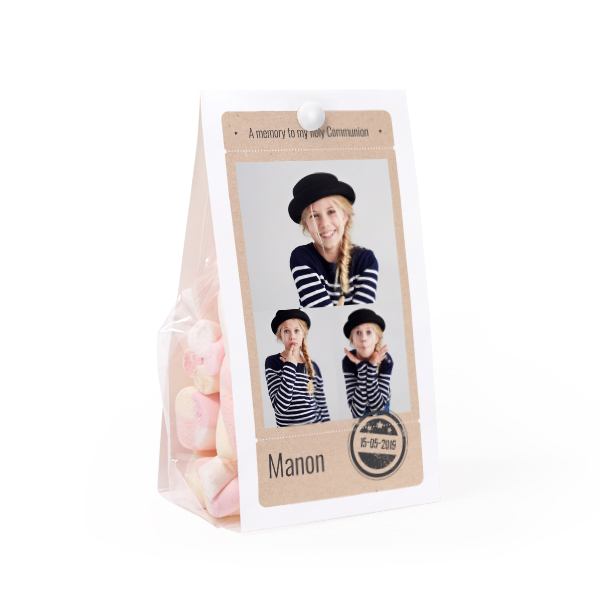 Set Geschenktüten mit Klammern - 24 Stk.