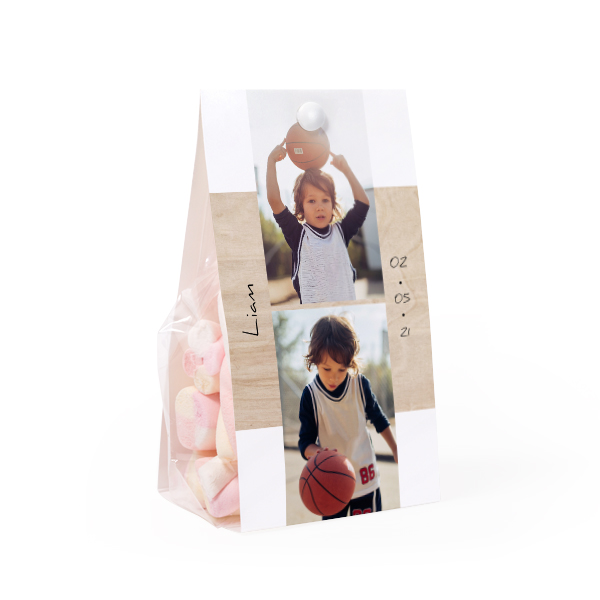 Candy bag with photo-wrapping - set of 24 Candy bag with photo-wrapping - set of 24