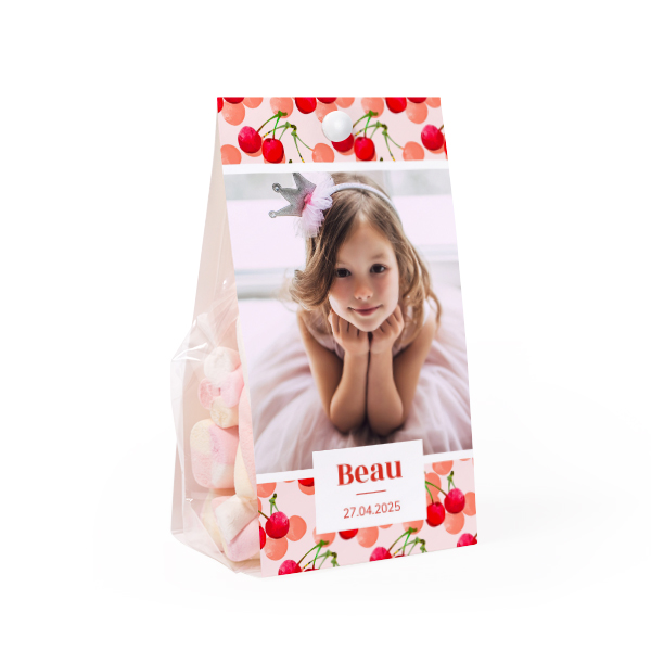 Candy bag with photo-wrapping - set of 24