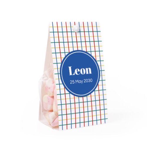 Colorful Grid - Text Only