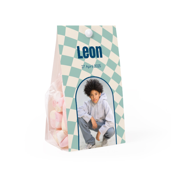 Candy bag with photo-wrapping - set of 24