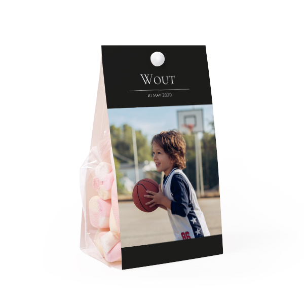 Candy bag with photo-wrapping - set of 24 Candy bag with photo-wrapping - set of 24