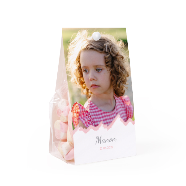 Candy bag with photo-wrapping - set of 24 Candy bag with photo-wrapping - set of 24