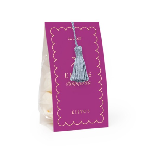 Classy Scallop Bow - Text Only Classy Scallop Bow - Text Only