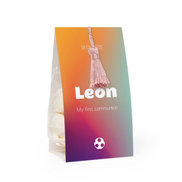 Colour Block Football - Text Only