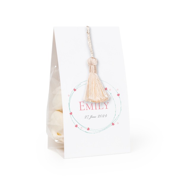 Romantic Heart Wreath - Text Only Romantic Heart Wreath - Text Only