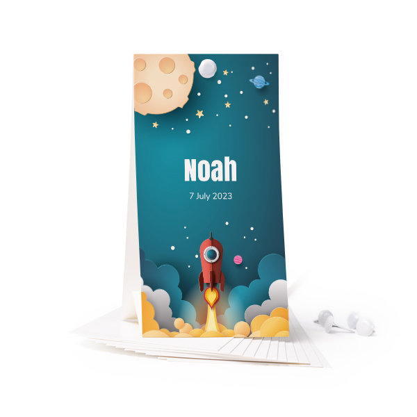 Space Ship Galaxy - Text Only