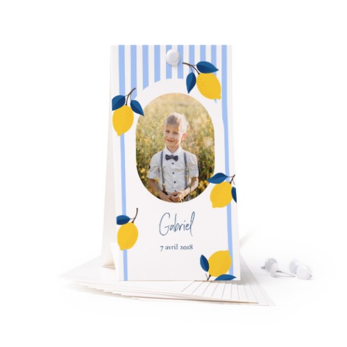 Carte verticale (lot de 12) 6,5 x 12 cm