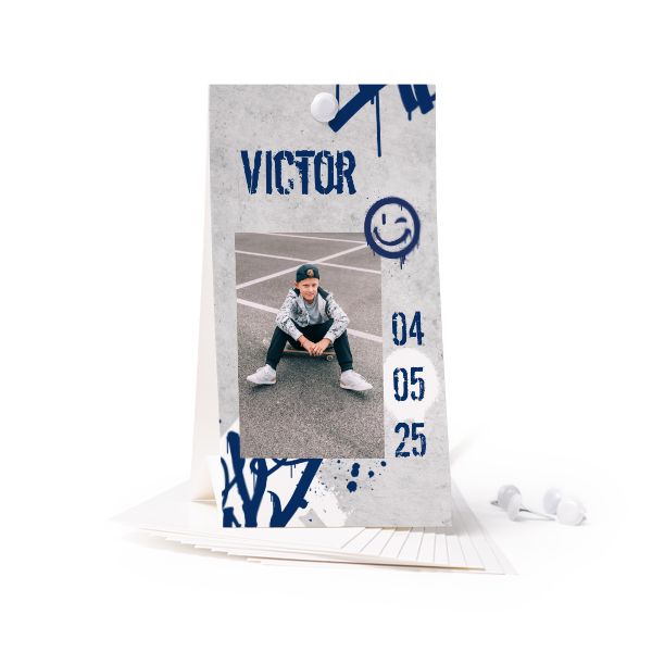 Carte verticale (lot de 12) 6,5 x 12 cm Carte verticale (lot de 12) 6,5 x 12 cm