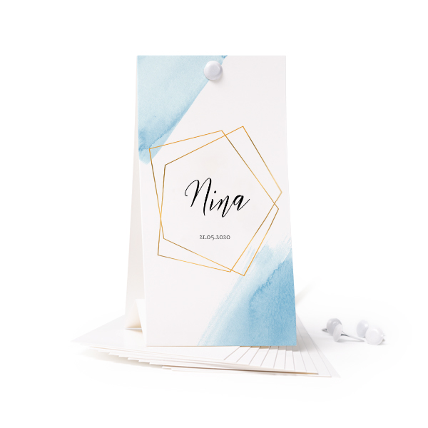 Standing card - set of 12 (6,5 x 12 cm) Standing card - set of 12 (6,5 x 12 cm)