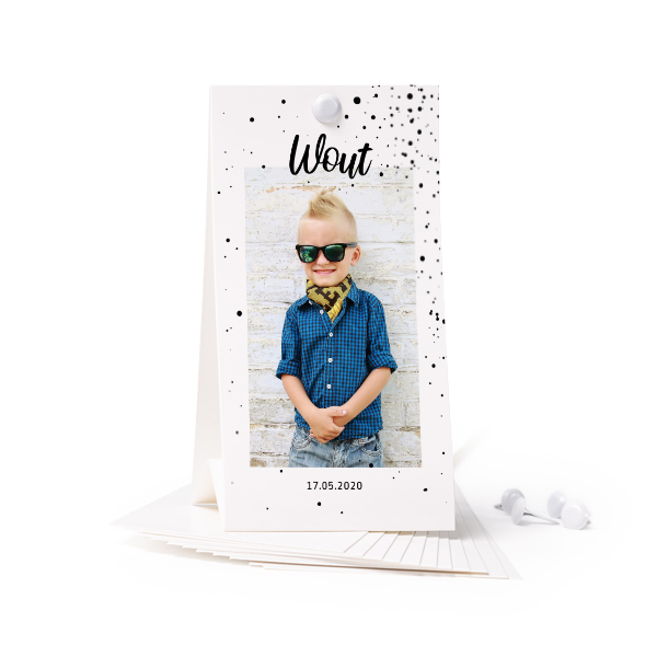 Standing card - set of 12 (6,5 x 12 cm) Standing card - set of 12 (6,5 x 12 cm)