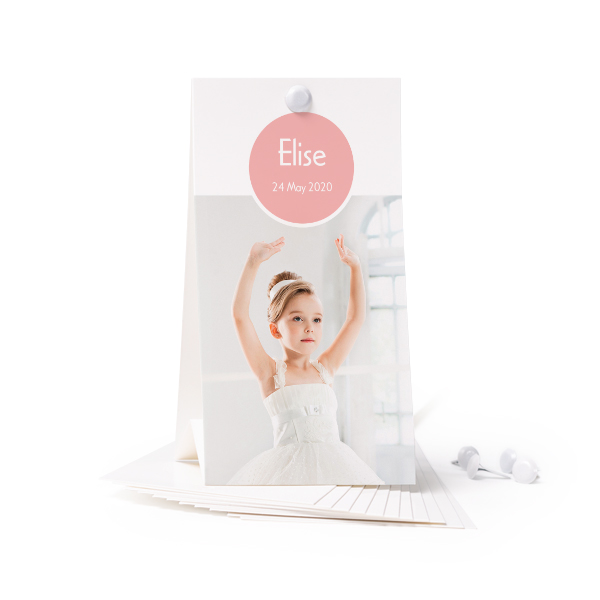 Stehende Grusskarte - 12 Stk. 6,5 x 12cm Stehende Grusskarte - 12 Stk. 6,5 x 12cm