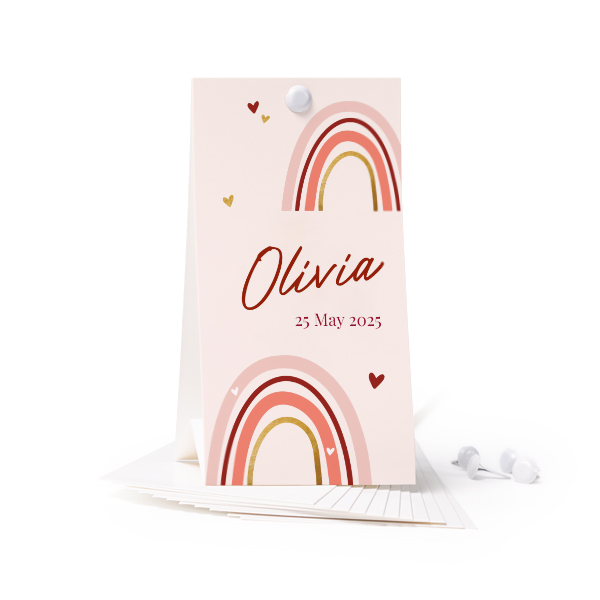 Standing card - set of 12 (6,5 x 12 cm) Standing card - set of 12 (6,5 x 12 cm)