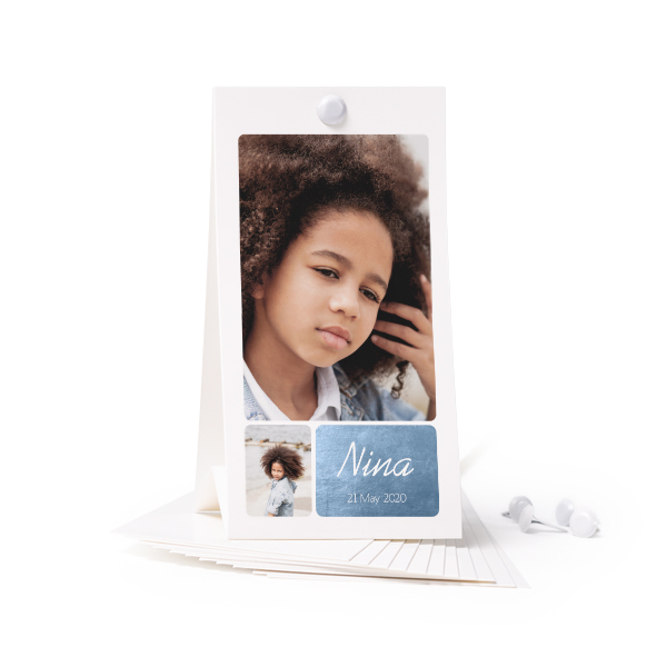 Carte verticale (lot de 12) 6,5 x 12 cm Carte verticale (lot de 12) 6,5 x 12 cm