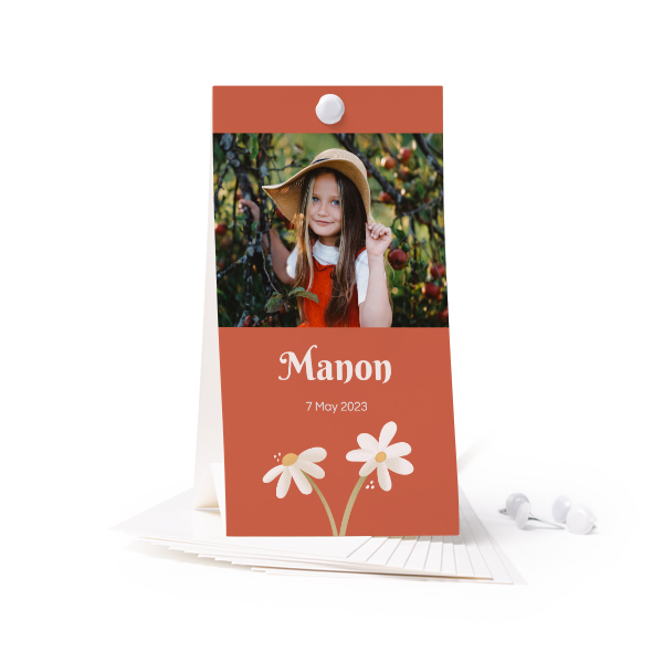 Bordskilt - 12 stk 6,5 x 12 cm