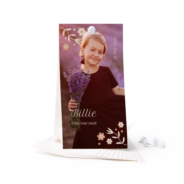Standing card - set of 12 (6,5 x 12 cm) Standing card - set of 12 (6,5 x 12 cm)