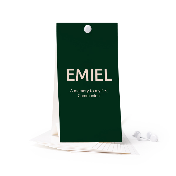 Standing card - set of 12 (6,5 x 12 cm) Standing card - set of 12 (6,5 x 12 cm)