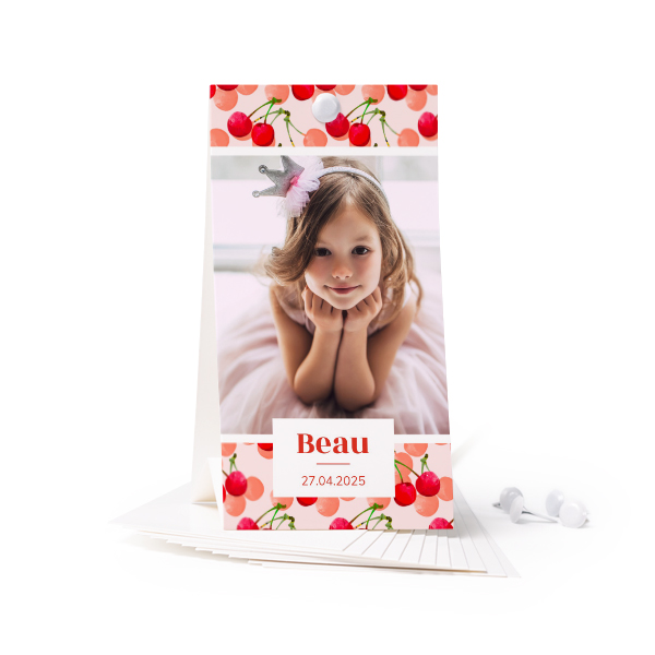 Standing card - set of 12 (6,5 x 12 cm) Standing card - set of 12 (6,5 x 12 cm)