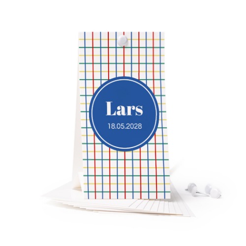 Colorful Grid - Text Only