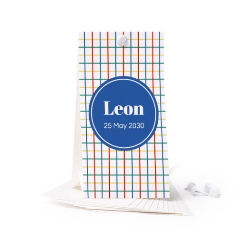 Colorful Grid - Text Only