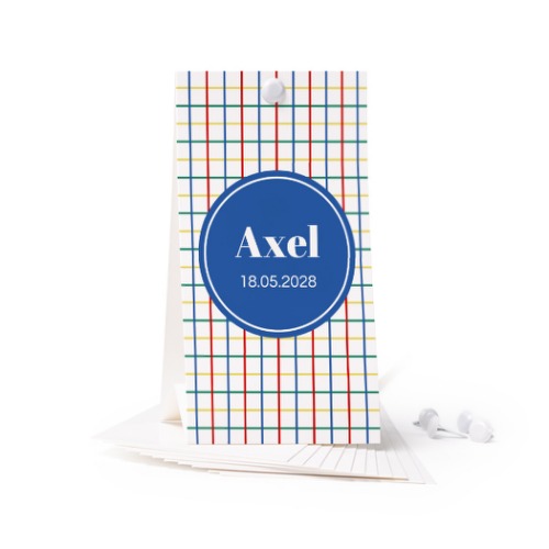 Colorful Grid - Text Only