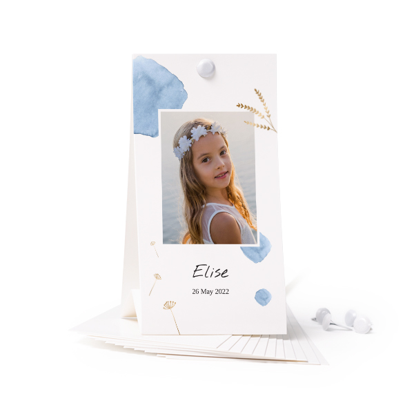 Carte verticale (lot de 12) 6,5 x 12 cm Carte verticale (lot de 12) 6,5 x 12 cm
