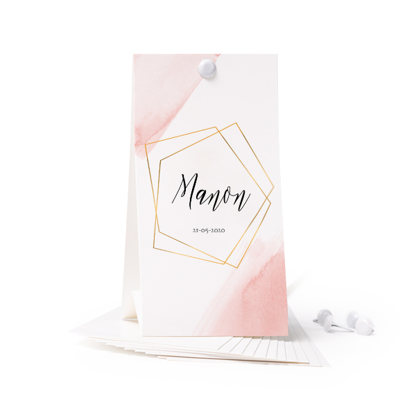 Geo Watercolour - Text Only