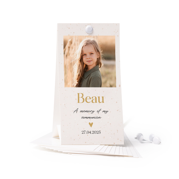Standing card - set of 12 (6,5 x 12 cm) Standing card - set of 12 (6,5 x 12 cm)