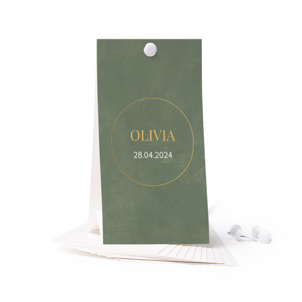 Standing card - set of 12 (6,5 x 12 cm) Standing card - set of 12 (6,5 x 12 cm)