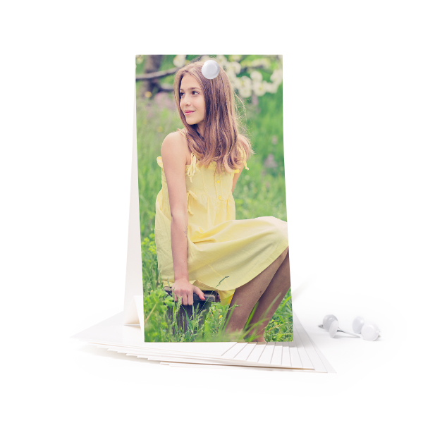 Carte verticale (lot de 12) 6,5 x 12 cm Carte verticale (lot de 12) 6,5 x 12 cm