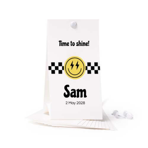 Lightning Smiley - Text only