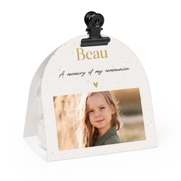 Ballotins Ă bonbons arrondis, clip noir (lot de 24) Ballotins Ă bonbons arrondis, clip noir (lot de 24)