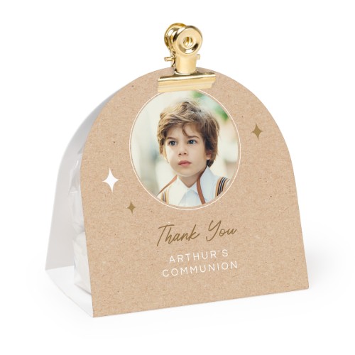 Süssigkeiten Verpackung Abgerundet mit goldenen Clips - 12 Stk. Süssigkeiten Verpackung Abgerundet mit goldenen Clips - 12 Stk.